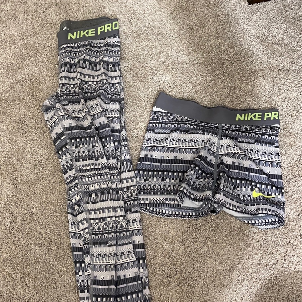 Leggings and shorts